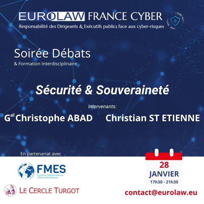 soiree debats 28 janvier EUROLAW FRANCE CYBER 1 soiree debats 28 janvier EUROLAW FRANCE CYBER
